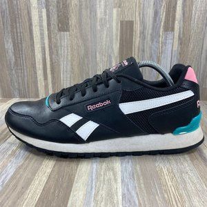 Size 11 - Reebok Classic Low Womens Casual Fashion Athletic Shoes Black Pink